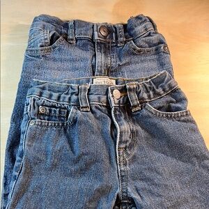 Toddler Classic Blue Jeans Oshkosh, Children’s Place Sz 2 T